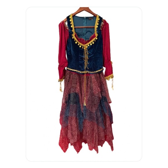 Dreamgirl Other - Dreamgirl Peasant Style Costume Handkerchief‎ skirt XL fits 160 to 180 lbs